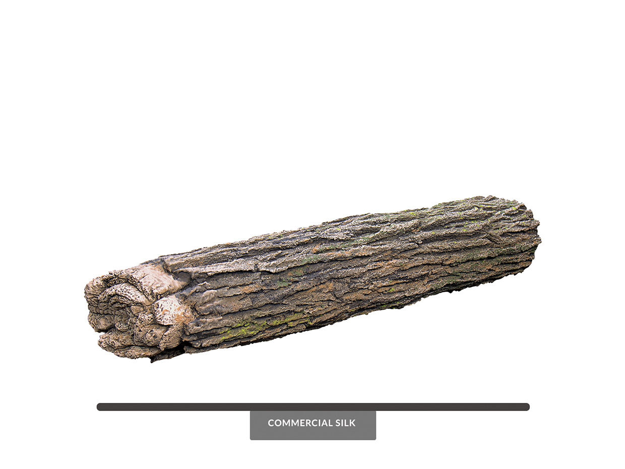 Artificial Broken Top Tree Log