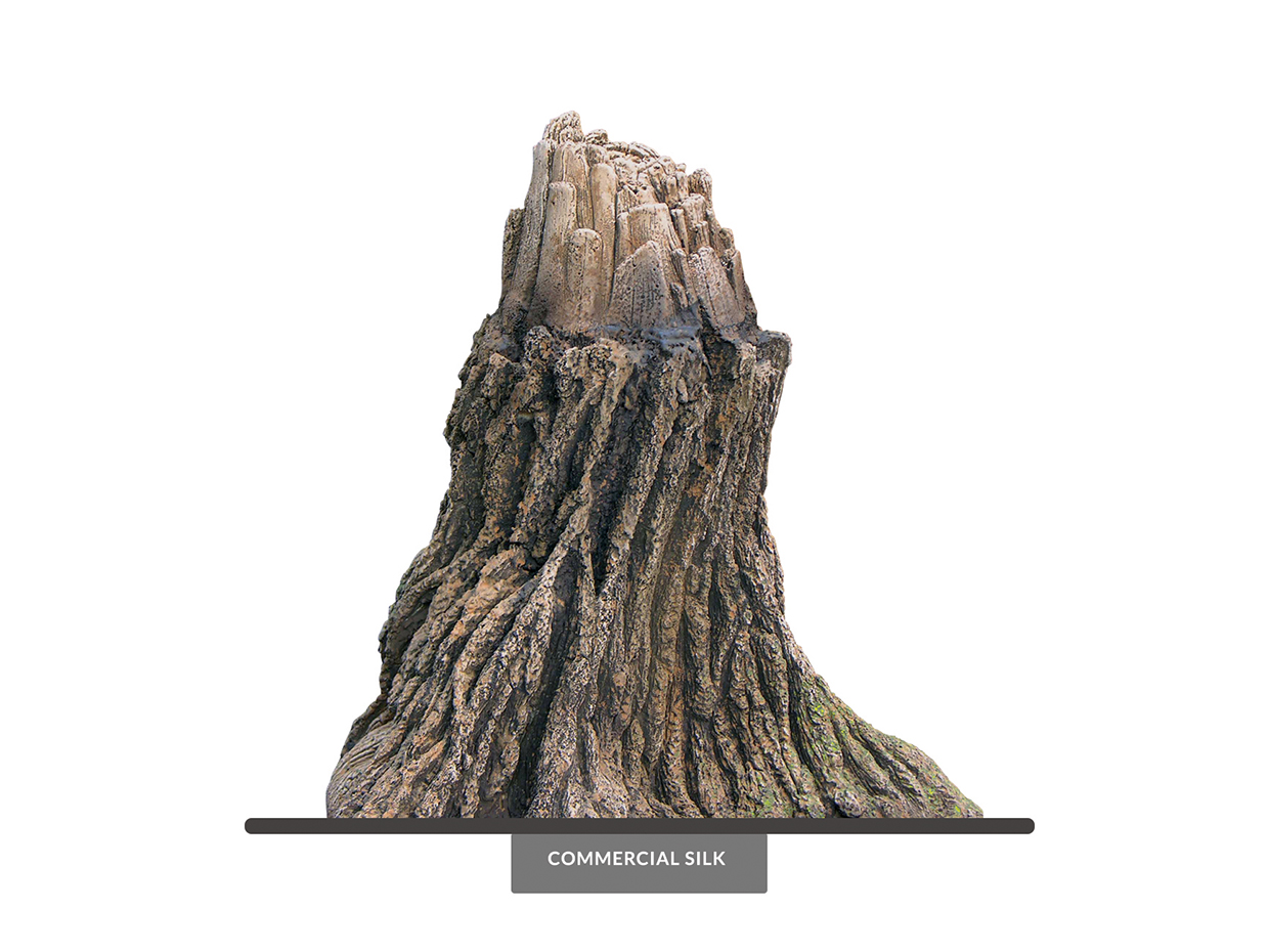Broken Top Artificial Tree Stumps