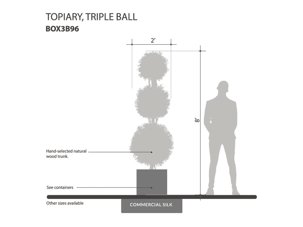 Boxwood Ball Topiary ID# BOX3B96