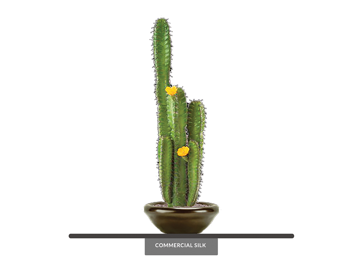 Artificial Fairy Castle Cactus Plant