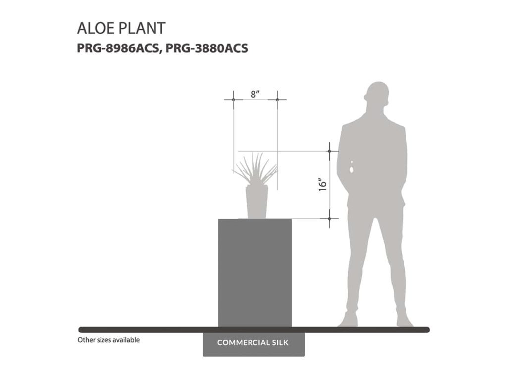 Faux Aloe Plant ID# PRG-8986ACS, PRG-3880ACS