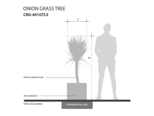 Onion Grass Tree ID# CRG-401GTLS