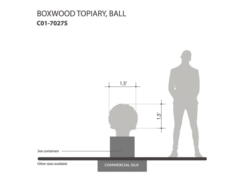 Artificial Topiary Balls ID# C01-7027S