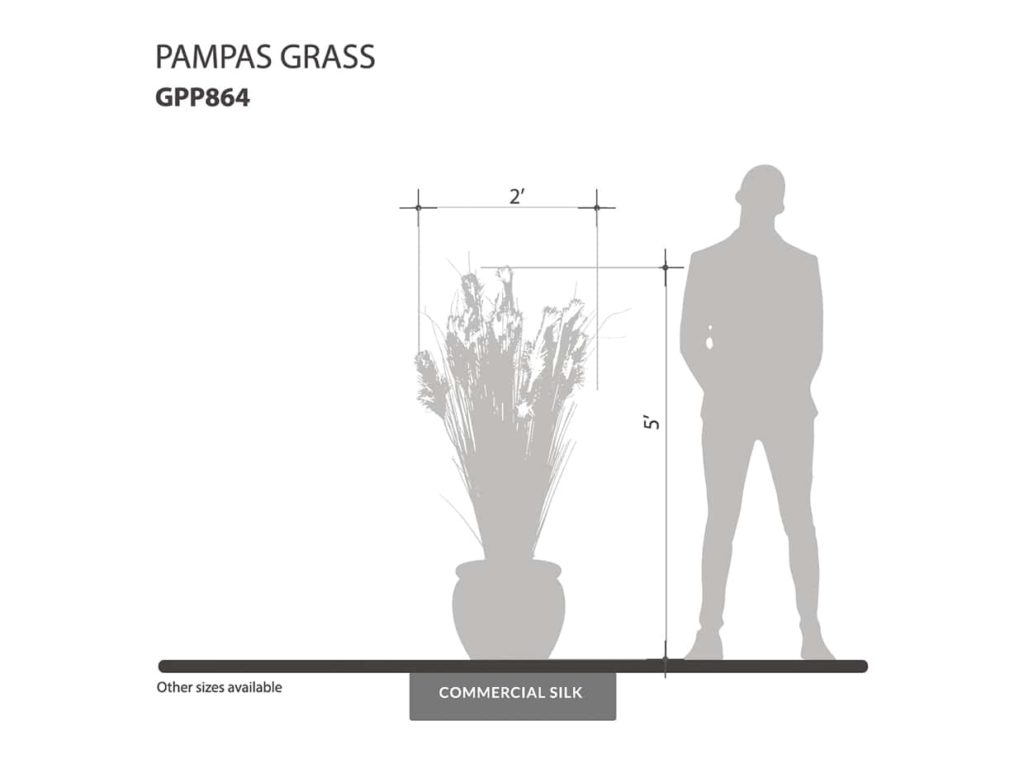 Faux Pampas Grass ID# GPP864