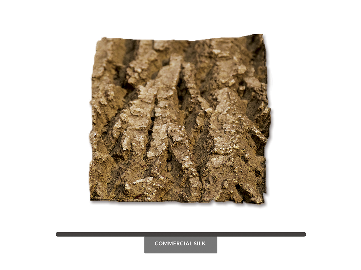 Artificial Hickory Bark Sheets