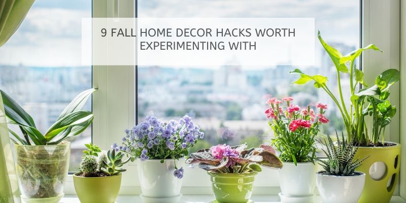 Artificial Plants for fall decor