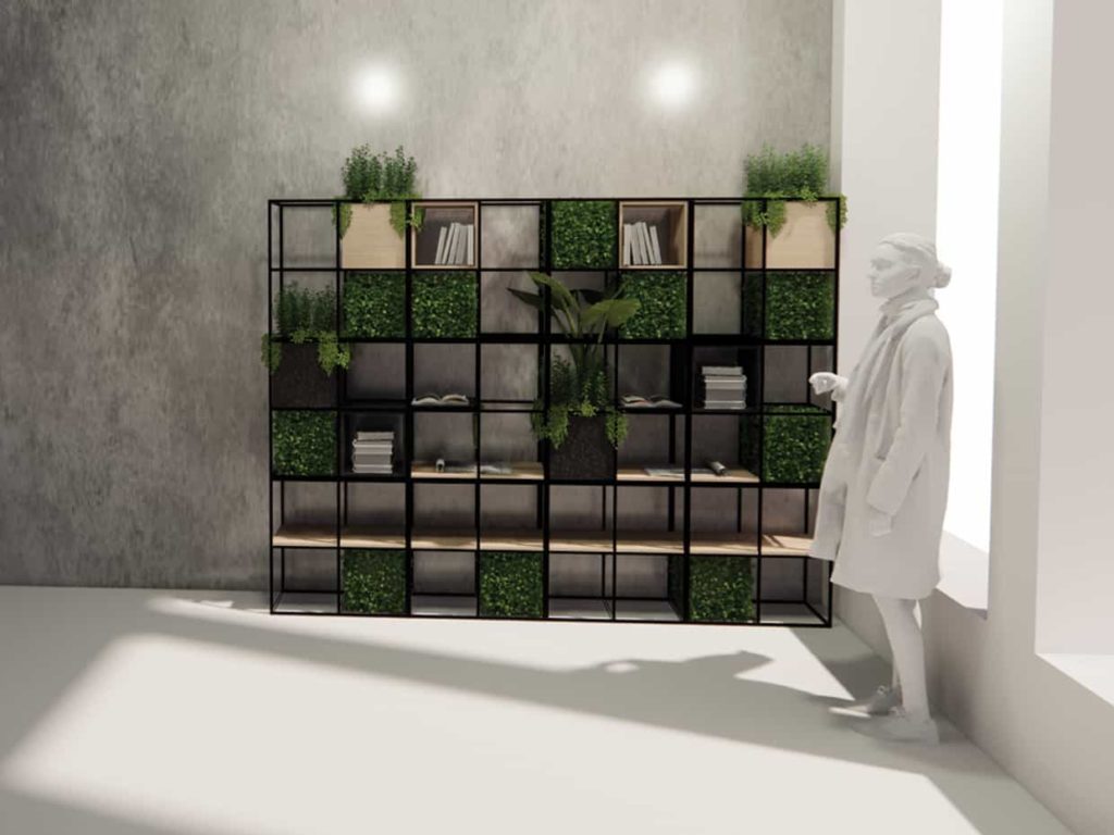 Bio Frame Free Standing Office Shelves