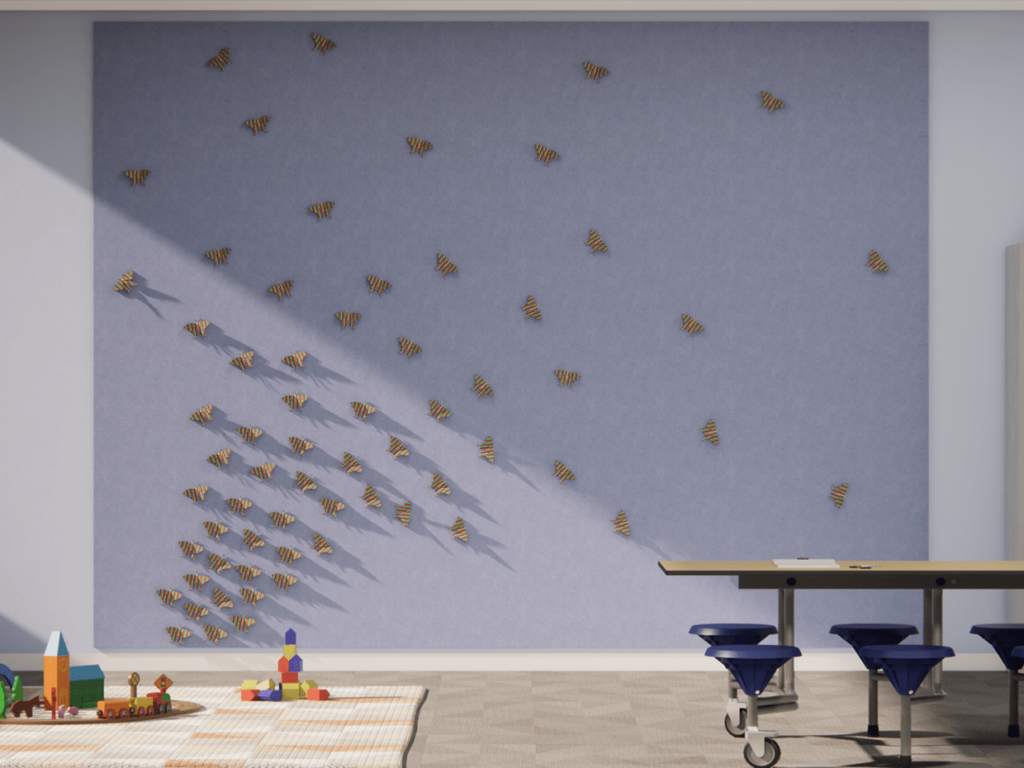 Butterfly 3d Wall Art Panel