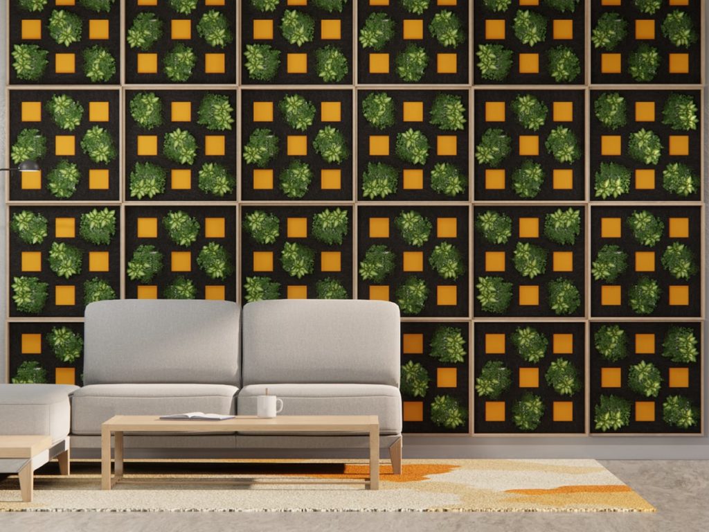 Pacaya Faux Greenery Wall