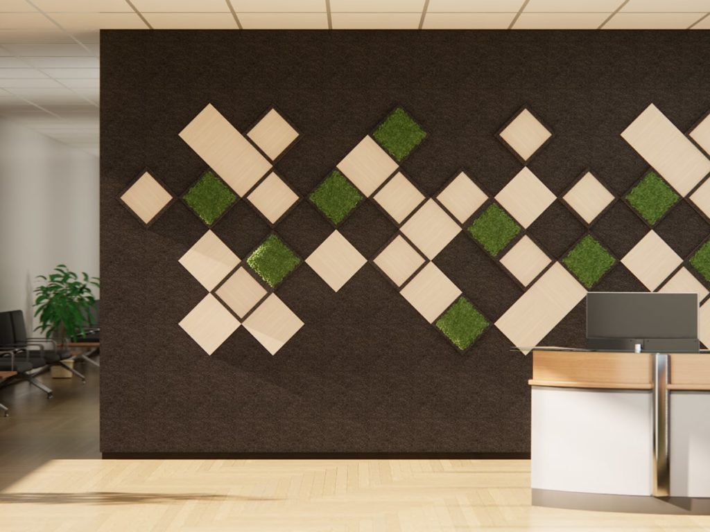 Patio Tile Green Wall