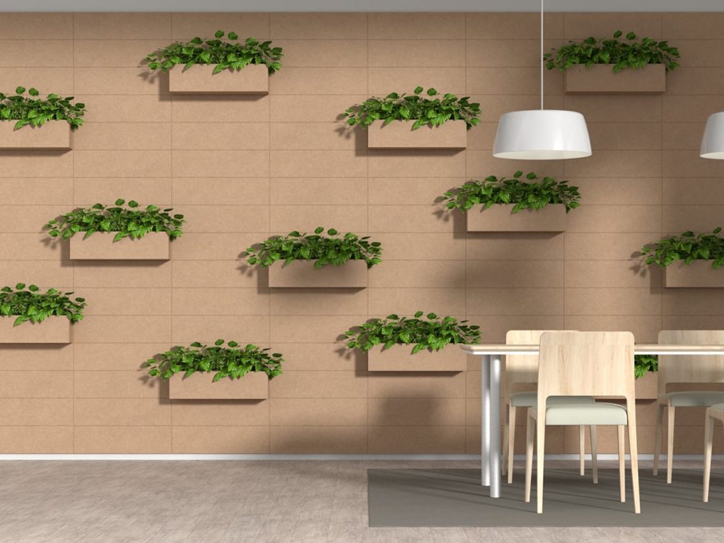 Quiet Terrace Felt Wall Planter