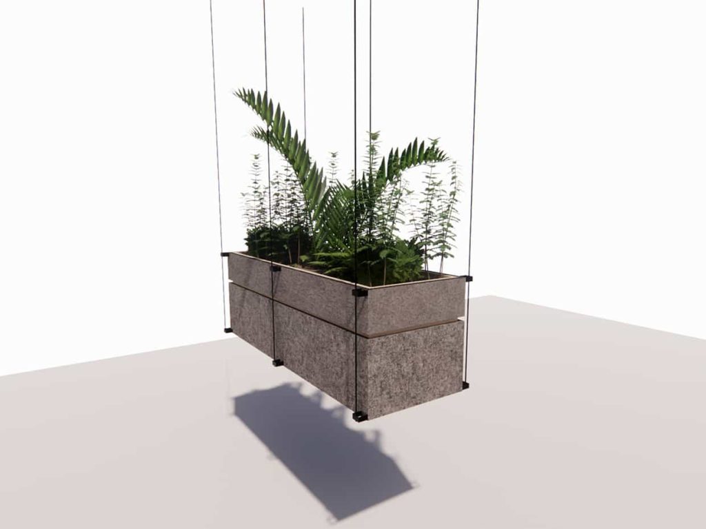 HANGING PLANTER BOX RICH