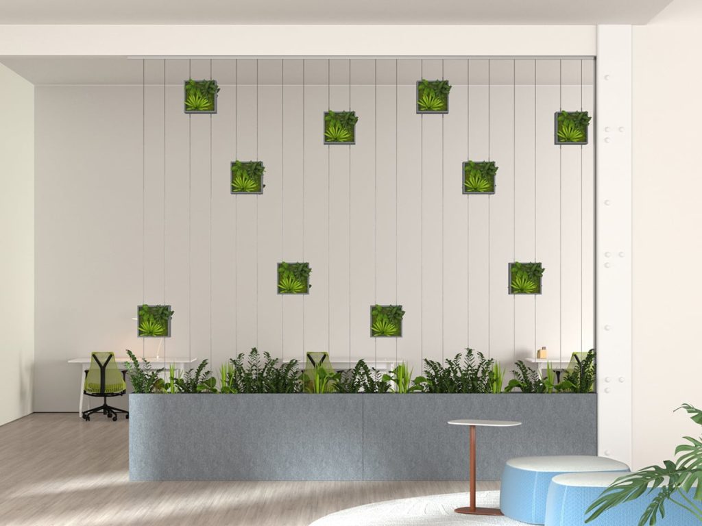 Cobble Hanging Plant Divider