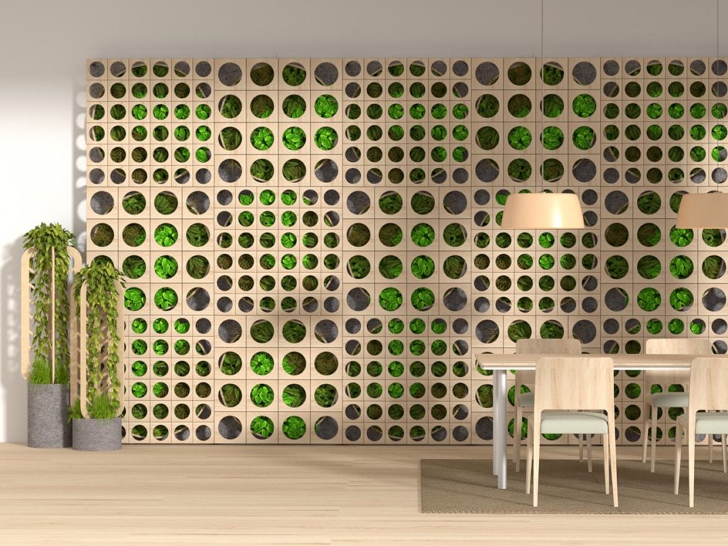 Quiet Coin Greenery Wall
