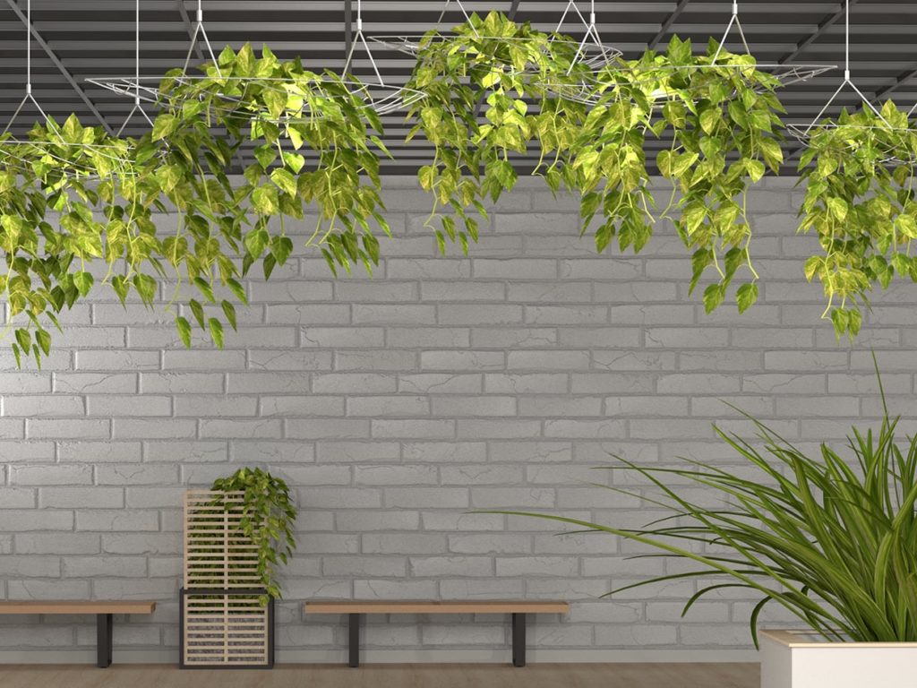 Screen Leaf Hanging Vines Decor