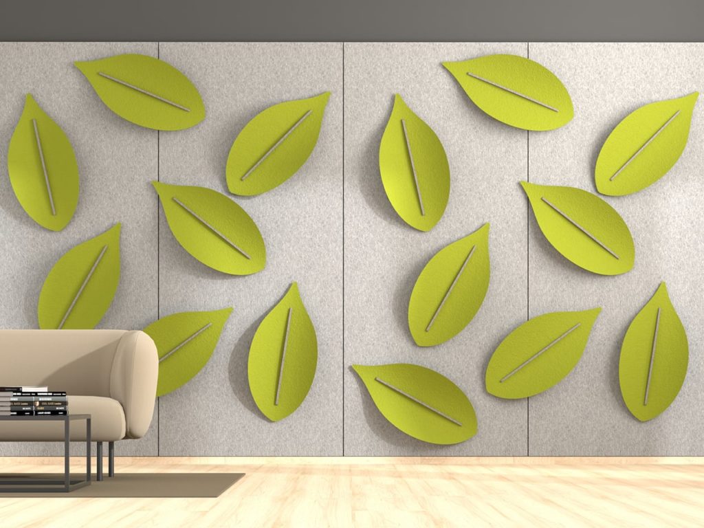Soft Leaf Acoustical Ceiling Clouds