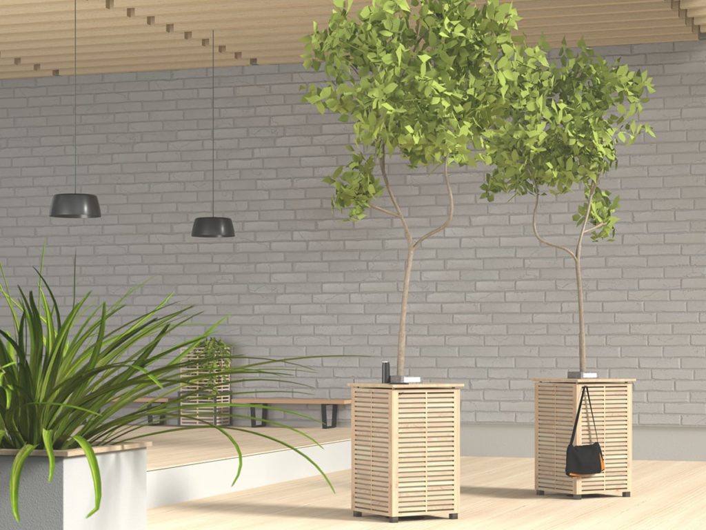 Pipe Tree Desk Garden