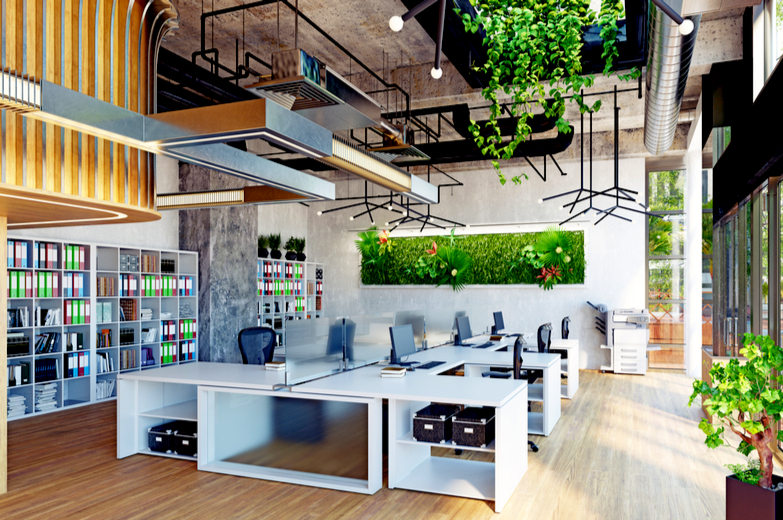 Biophilia into Office Spaces