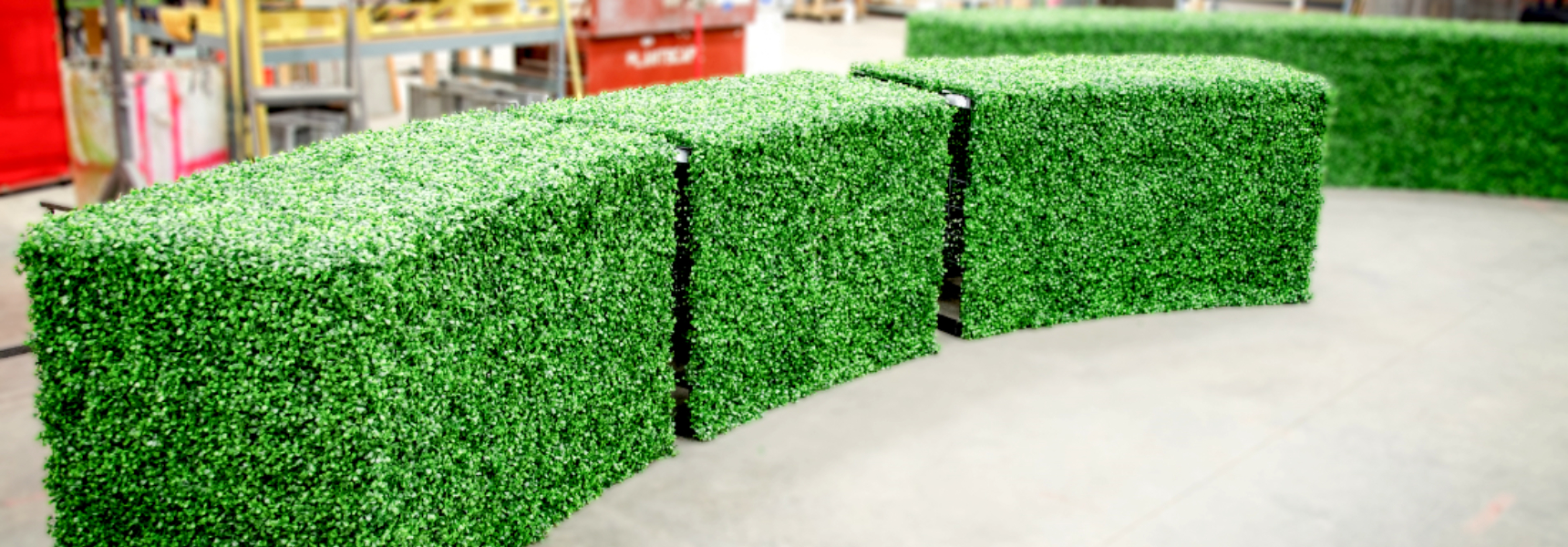 Artificial Boxwoods for Landscapes