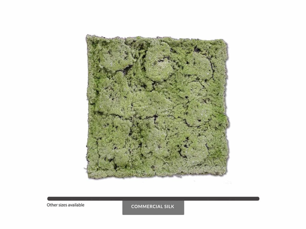 Artificial Flocked Moss Sheets