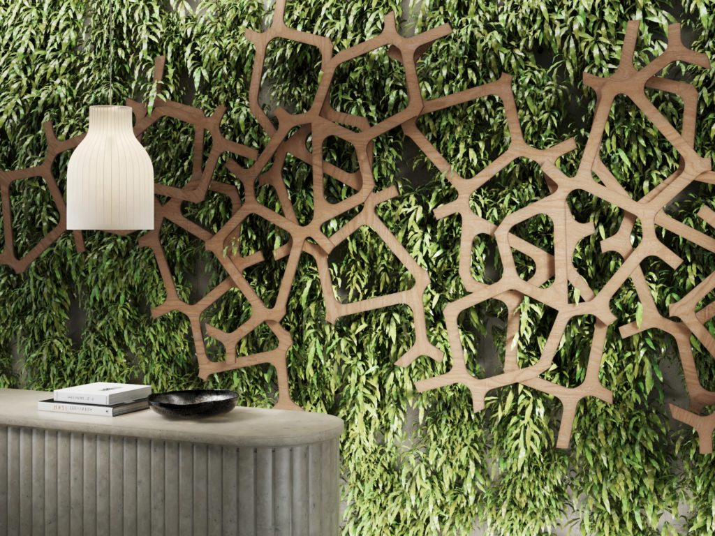 Coral Reef Green Wall