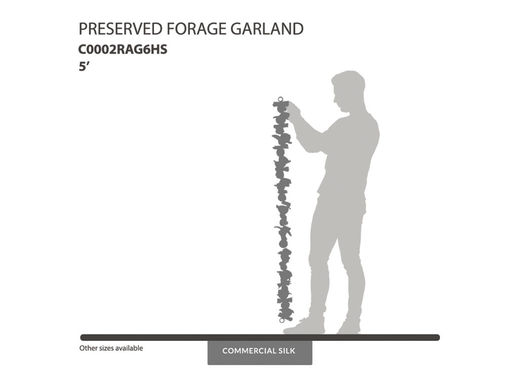 Preserved Forage Garland