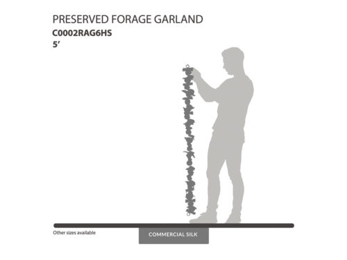 Preserved Forage Garland
