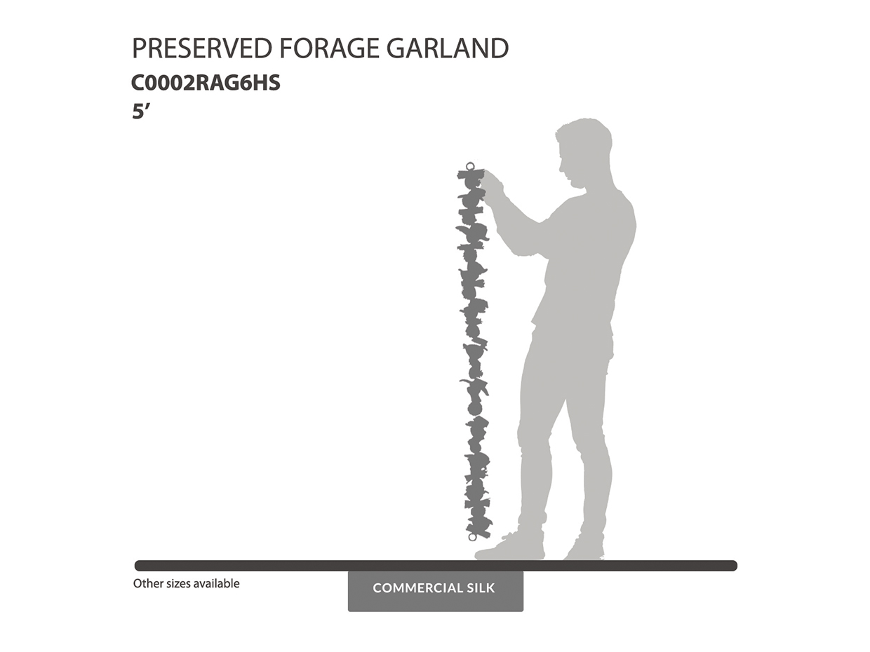 Preserved Forage Garland