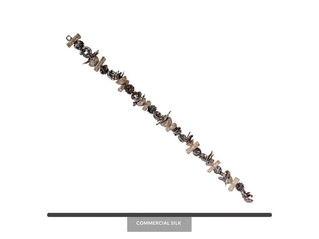 Preserved Bleached Garland