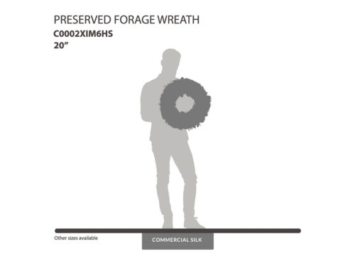 Preserved Forage Wreath 