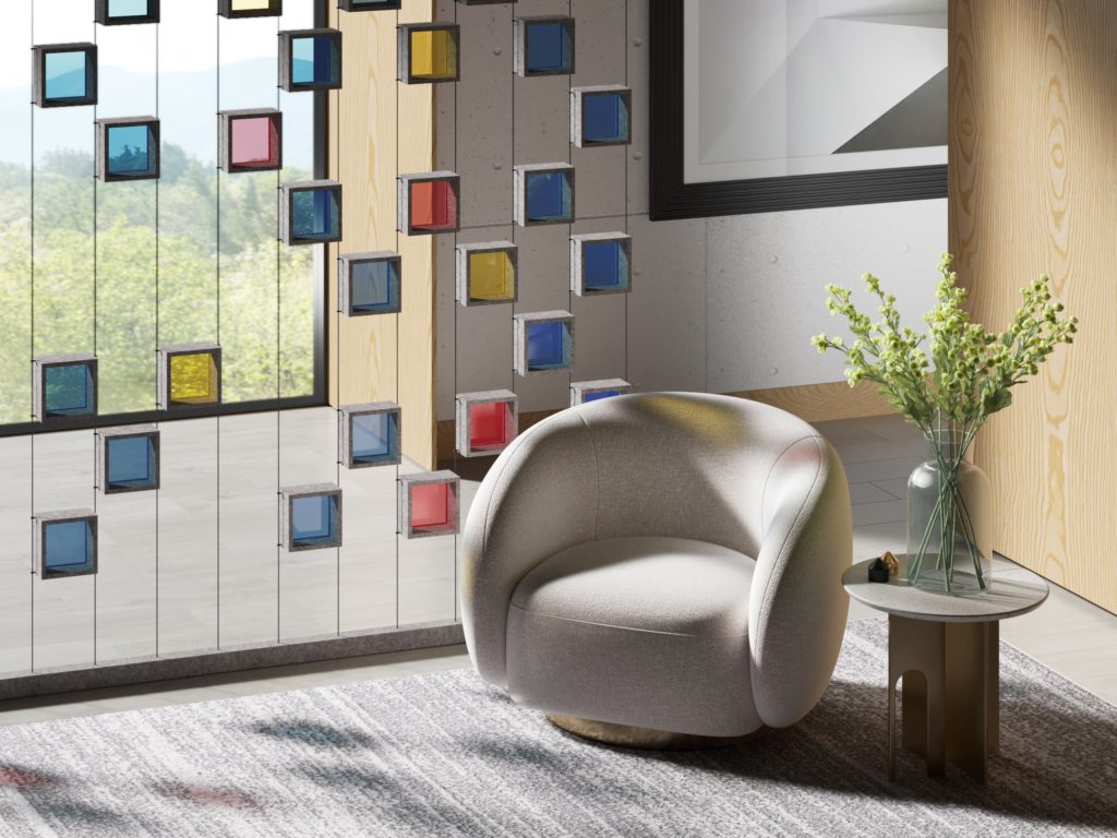 Kaleidoscope Suspended Room Dividers