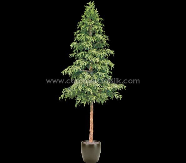 Enjoy the Best of Modern Landscaping with Lush Green Faux Sequoia Trees