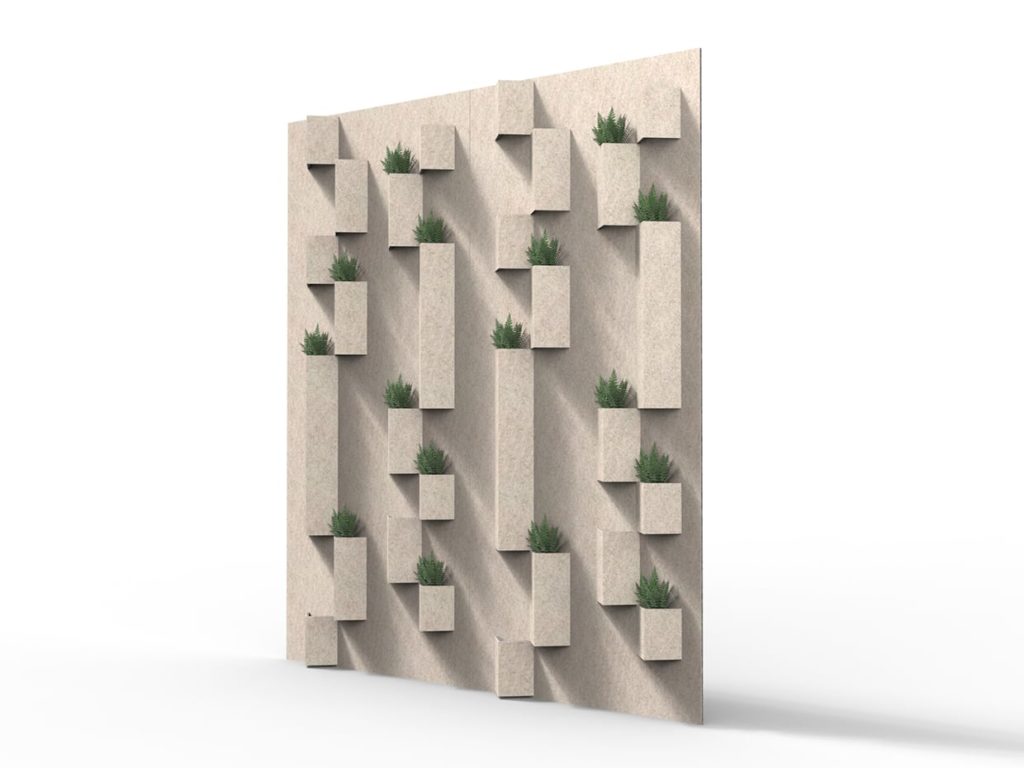 Felt Green Wall Pockets