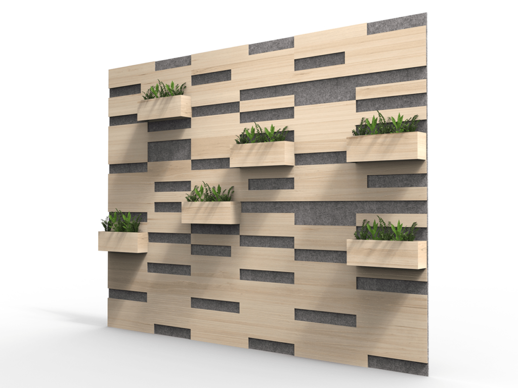Sound Absorbing Green Wall Panels