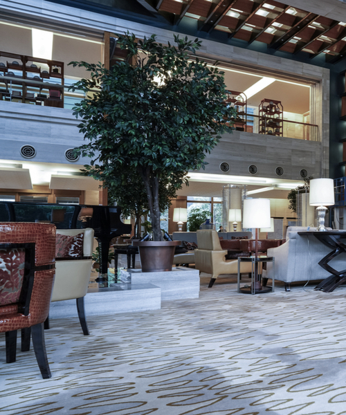 faux indoor trees